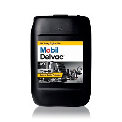 Моторное дизельное масло Mobil Delvac MX 15W-40 минеральное (152737)